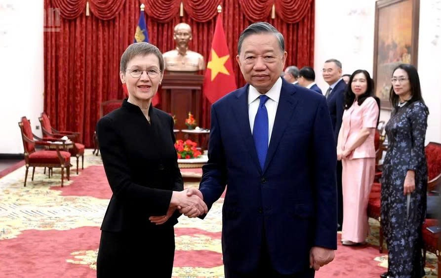 Tổng Bí thư, Chủ tịch nước Tô Lâm tiếp Thủ tướng Liechtenstein